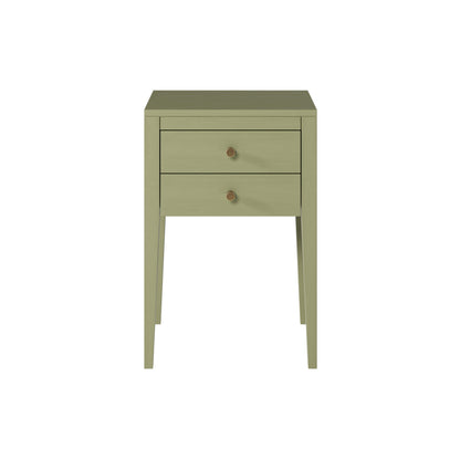 Radford 2 Drawers Bedside - Lichen