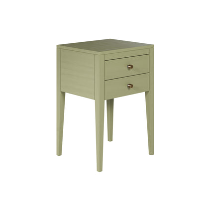 Radford 2 Drawers Bedside - Lichen