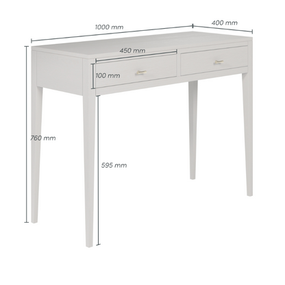 Radford Oak Console - Grey