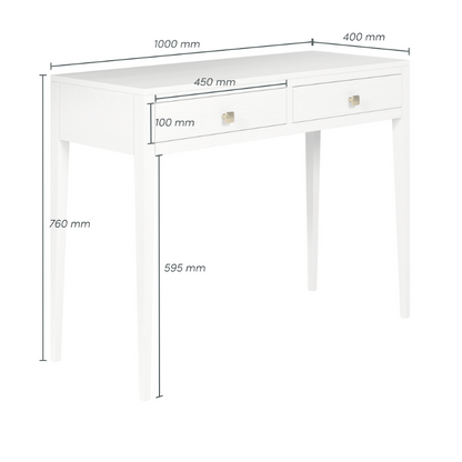 Radford Oak Console - White