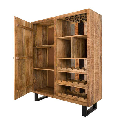 Reclaimed Industrial Bar Drinks Cabinet