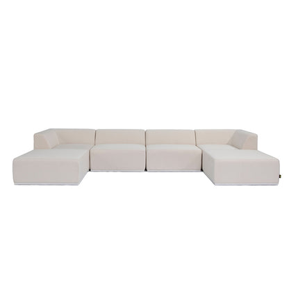 Relax Modular 6 U-Chaise Sectional Sofa