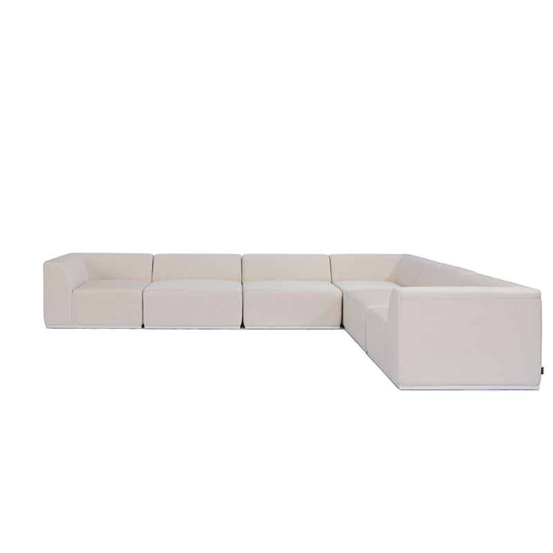 Relax Modular 6 L-Sectional Corner Sofa