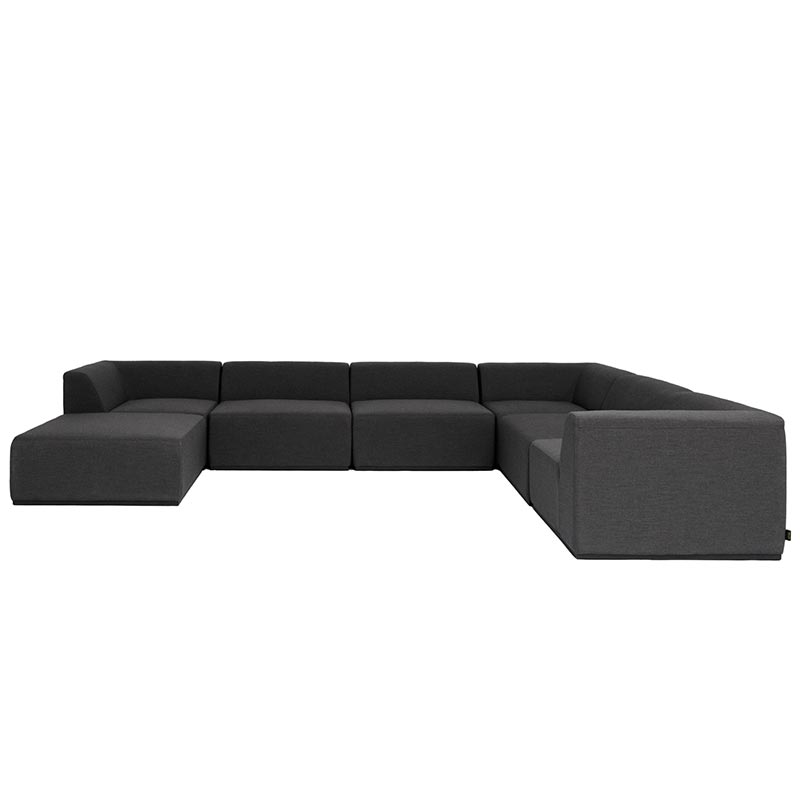 Relax Modular 7 U-Chaise Sectional Sofa