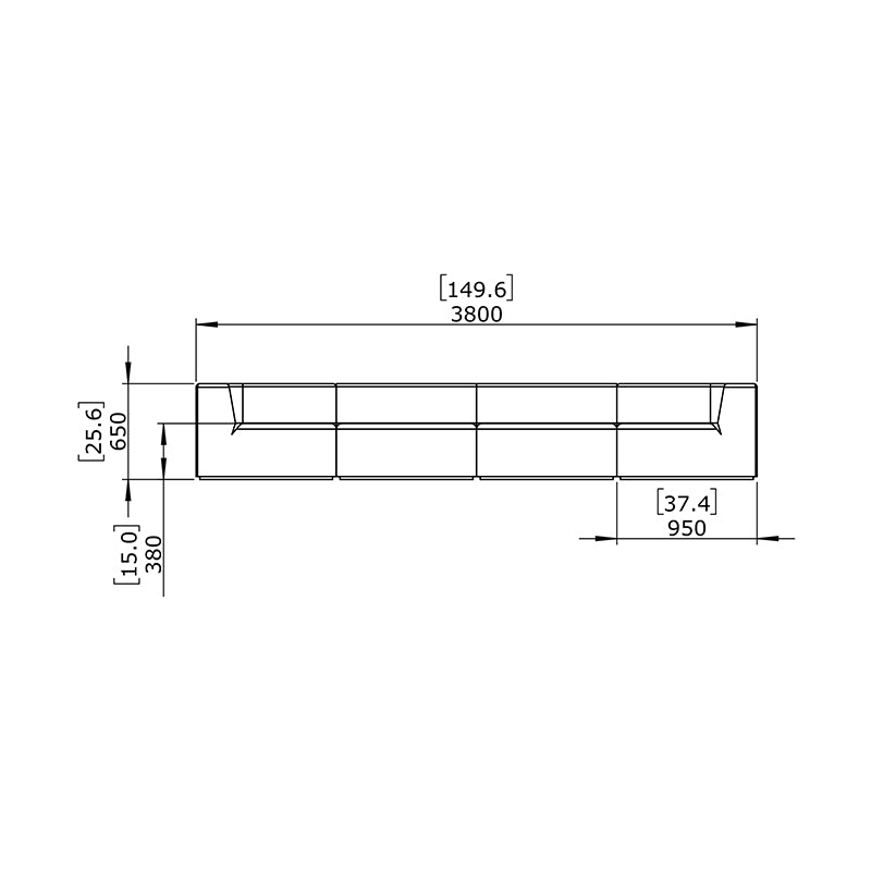 Relax Modular 4 Sofa