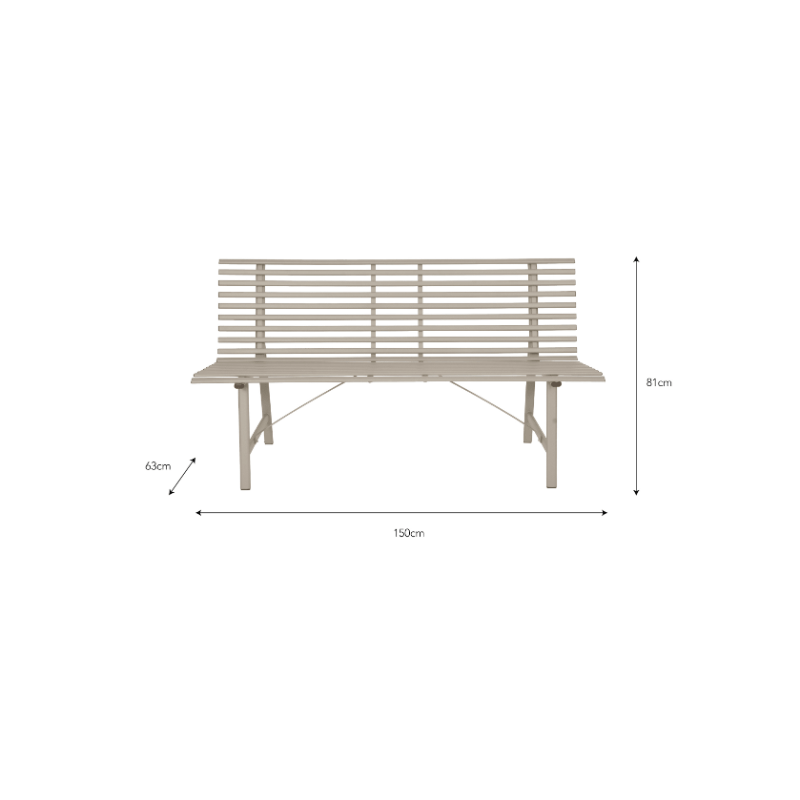 Richmond Clay Bench