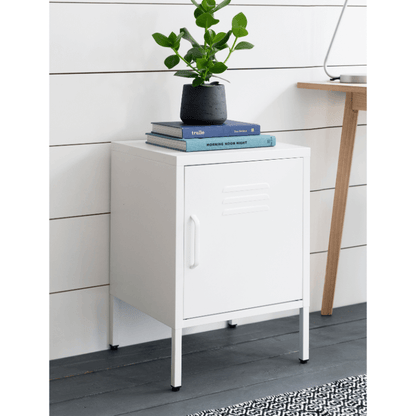 Right Marlborough Storage Locker in Lily White - Small