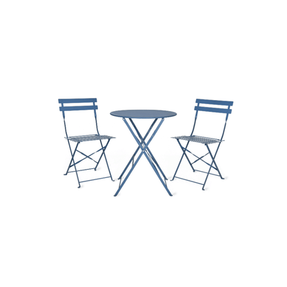 Rive Droite Bistro Set in Cove Blue - Small