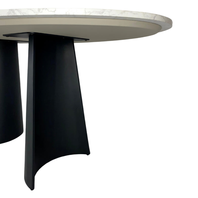 Rosemary Marble Oval Dining Table