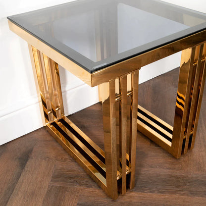 Zurich Silver Side Table