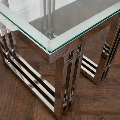 Zurich Silver Side Table