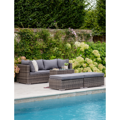 Selborne Rattan Double Lounger Set