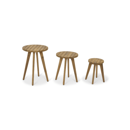 Set of 3 Cottenham Side Tables - Natural