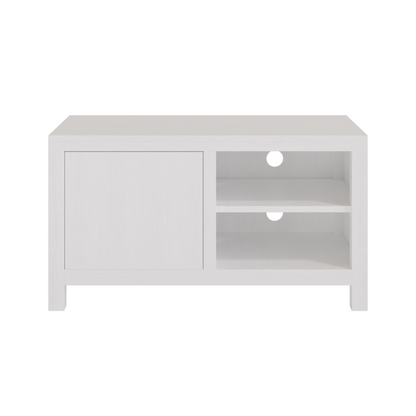 Small Flyford TV Unit - White