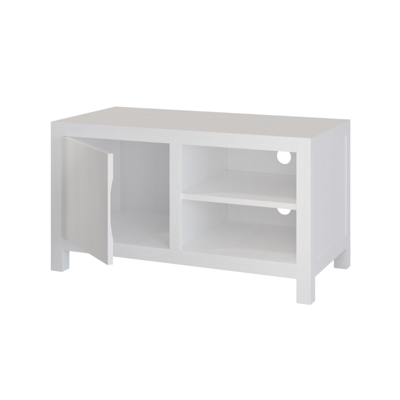 Small Flyford TV Unit - White