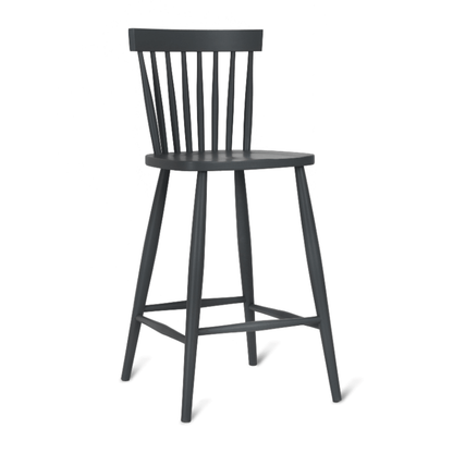 Spindle Bar Stool - Carbon