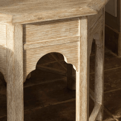 Tanjina Side Table Venetian White Oak