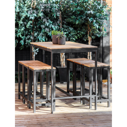 Teak Camley Bar Table Set