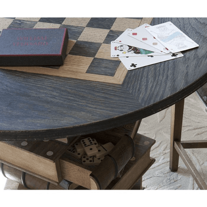 Tenbury Games Table Navy Oak