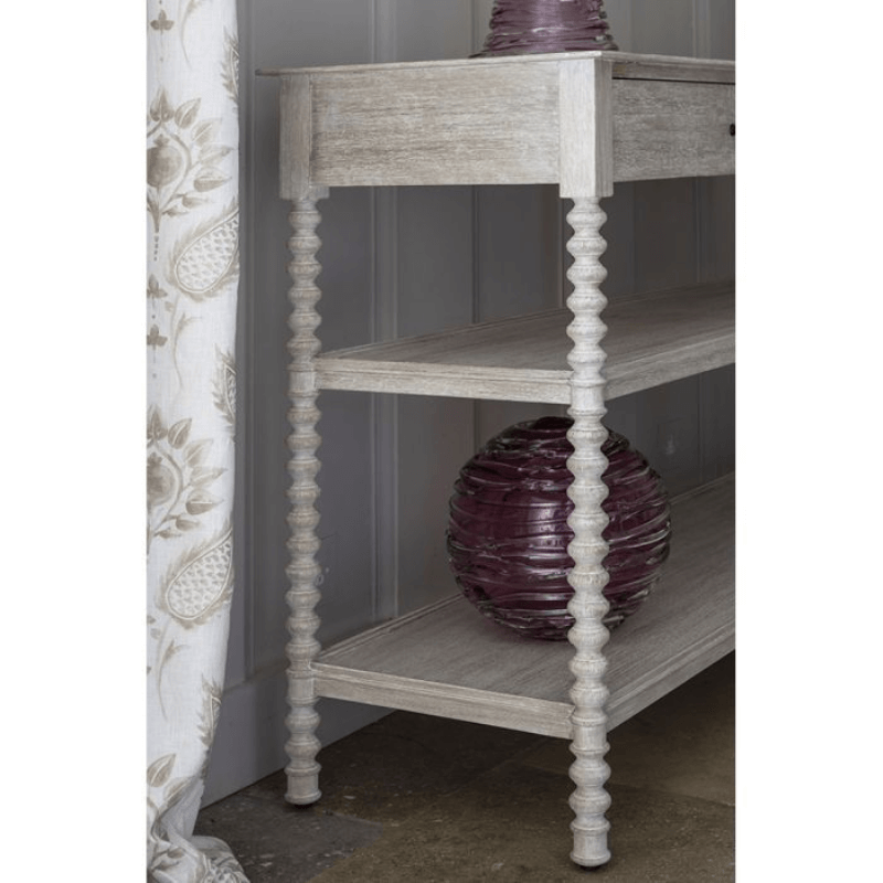 Tormarton Console Washed Acacia