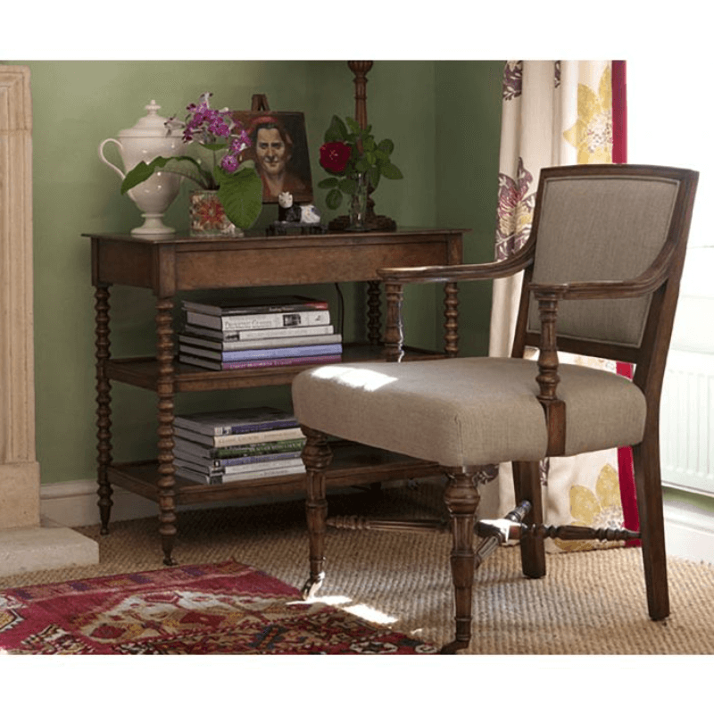 Tormarton End Table Grey Fruitwood