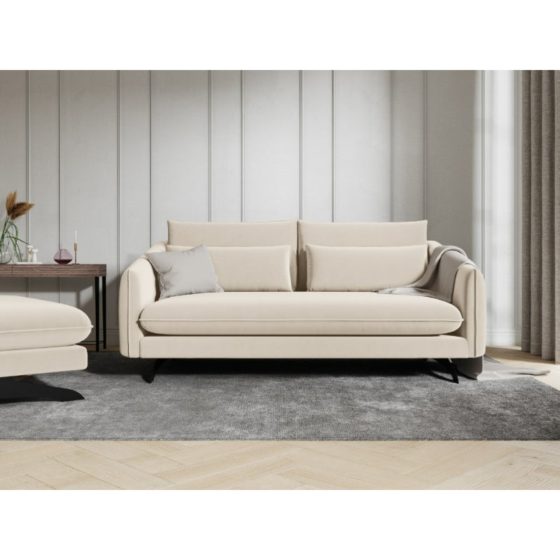 Dia Three Seater Sofa - Light Beige