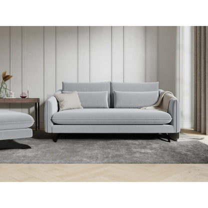 Dia Three Seater Sofa - Light Grey