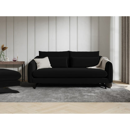 Dia Three Seater Sofa - Black