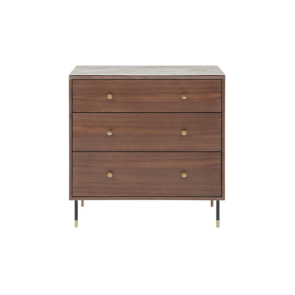 Willow 3 Drawer Chest - Timber Tobacco