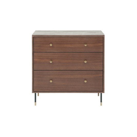 Willow 3 Drawer Chest - Timber Tobacco