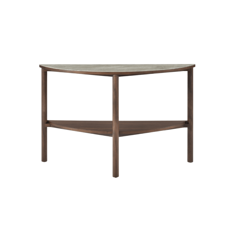 Willow Curved Console - Timber Tobacco