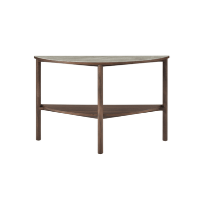 Willow Curved Console - Timber Tobacco