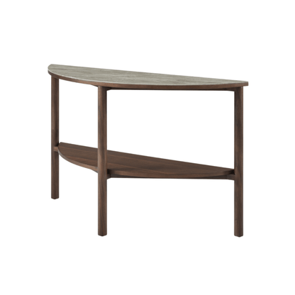 Willow Curved Console - Timber Tobacco