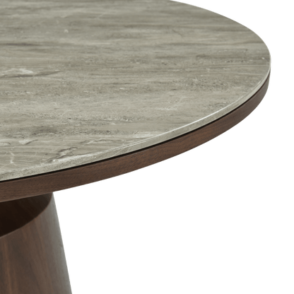 Willow Dining Table Round - Timber Tobacco