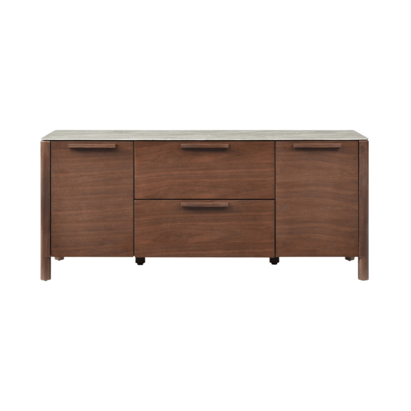 Willow TV Unit - Timber Tobacco