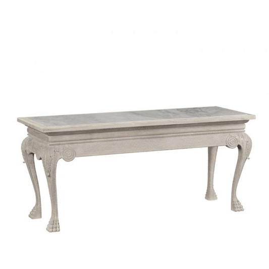 York Console Venetian White