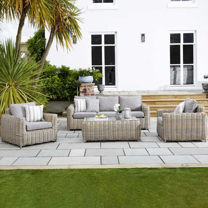 Amalfi Collection Outdoor Five Seater Set