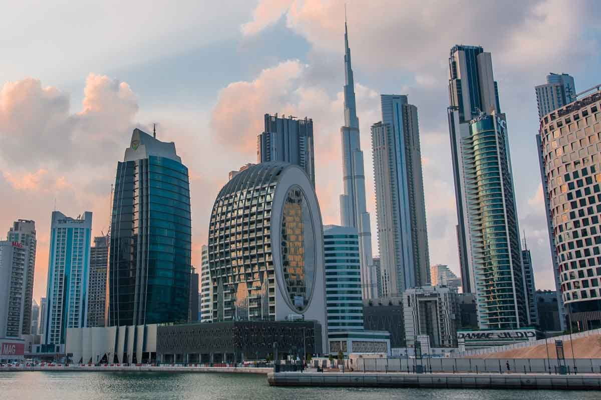Commercial aluminium fabrication project in Dubai